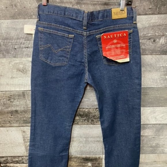 NAUTICA Flare Slim Fit Stretch Low Rise Jeans Size: 4 NWT - Picture 2 of 8
